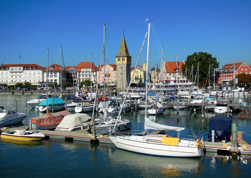 Lindau und andere Sehenwürdigkeiten am Bodensee