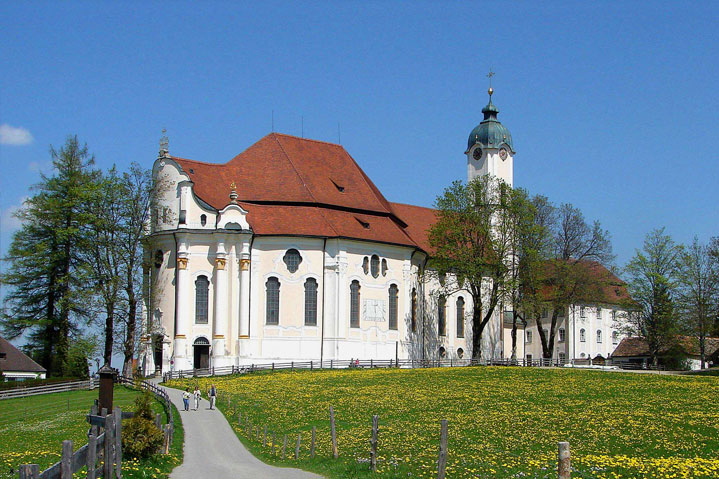 Wallfahrtskirche zum gegeißelten Heiland auf der Wies 